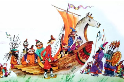 Русская народная сказка – Летучий корабль